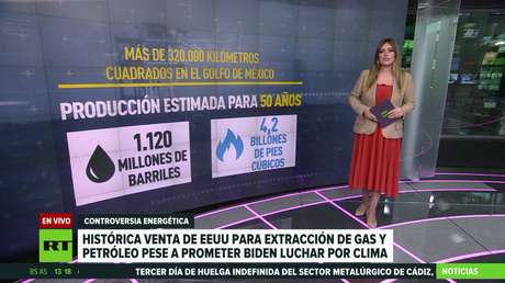 Histórica venta de EE.UU. para extracción de gas y petróleo pese a la promesa de Biden de luchar por clima