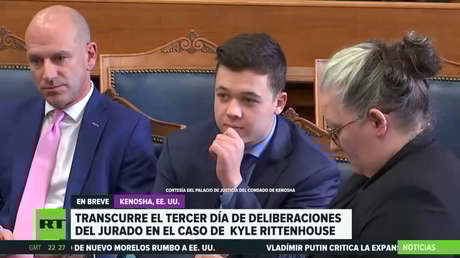 Tribunal de EE.UU. llega a su tercer día de deliberaciones en el caso de Kyle Rittenhouse