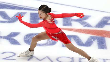 VIDEO: La rusa Adelia Petrosián se convierte en la primera patinadora artística de la historia en realizar un cuádruple salto Rittberger