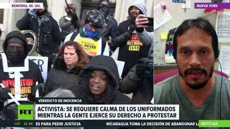 Analista sobre la absolución de Kyle Rittenhouse: Se requiere calma por parte de la fuerza pública mientras la gente ejerce su derecho a protestar