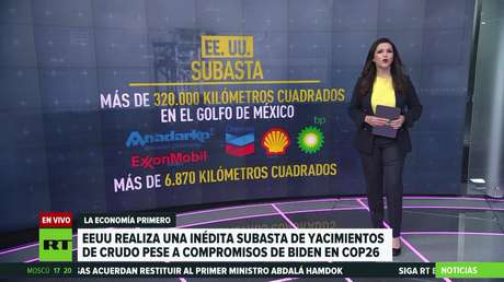 EE.UU. realiza una inédita subasta de yacimientos petrolíferos pese al compromiso de Biden en la COP26