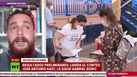Politólogo sobre el escrutinio de las presidenciales en Chile: "Los resultados sorprenden, ninguna encuesta decía que Kast iba a salir primero"