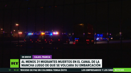 Al menos 31 migrantes mueren en el canal de la Mancha tras volcar su embarcación
