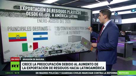 Crece la preocupación debido al aumento de la exportación de residuos hacia Latinoamérica