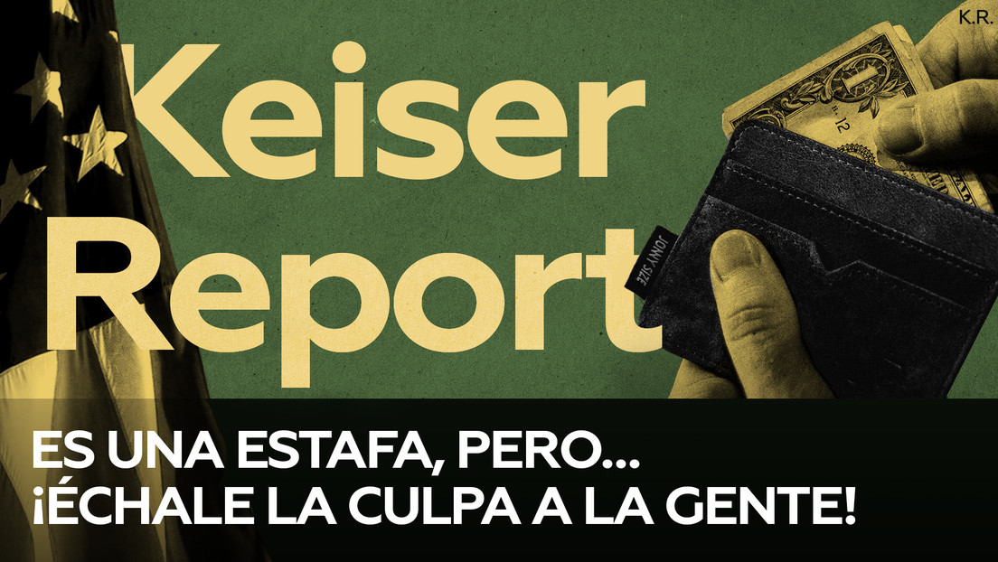 "Es la cumbre de la hipocresía que las autoridades estadounidenses culpen a la población por la inflación"