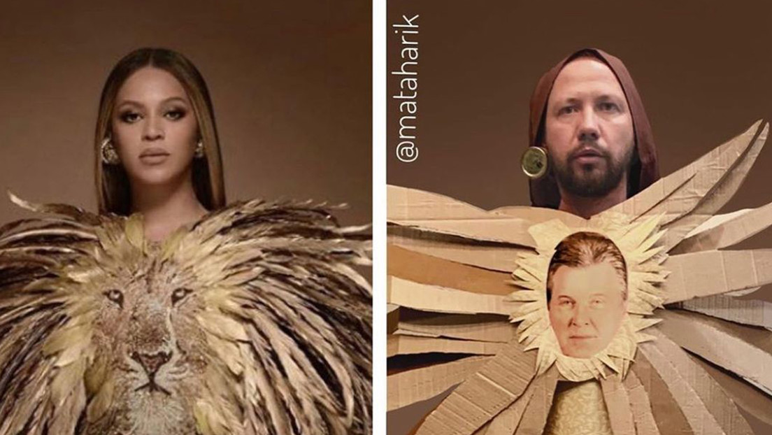 Un bloguero ruso parodia a diferentes estrellas causando furor en las redes sociales (FOTOS)