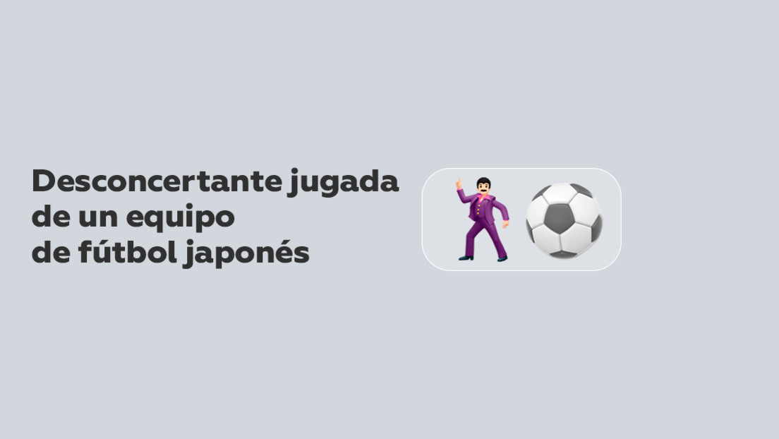 VIDEO: La desconcertante jugada de laboratorio de un equipo de fútbol japonés que se volvió viral y terminó en gol