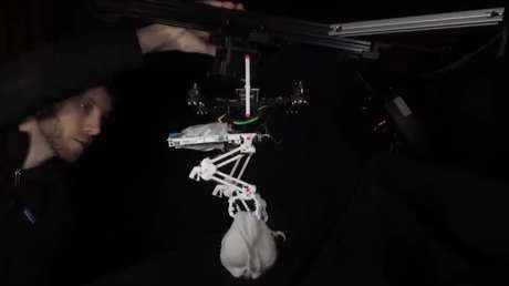Ingenieros desarrollan un robot con 'patas de ave' que puede atrapar objetos y posarse en ramas