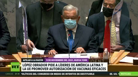 López Obrador pide a líderes de América Latina y la UE promover autorización de vacunas eficaces
