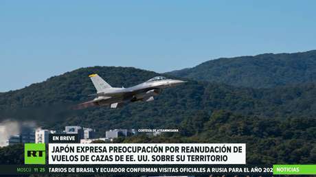 Japón expresa su inquietud por el reinicio de los vuelos de cazas de EE.UU. sobre su territorio