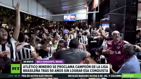 El Atlético Mineiro vuelve a levantar el título del campeonato brasileño después de 50 años