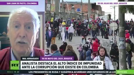 La organización Transparencia por Colombia presenta un informe sobre los niveles de corrupción en el país entre 2016 y 2020