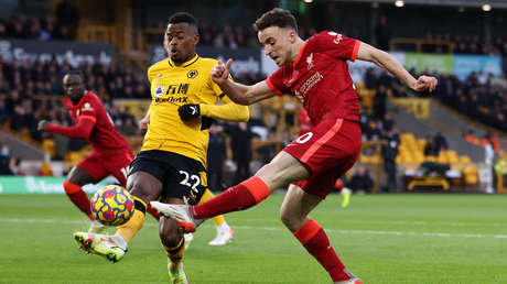 VIDEO: Diogo Jota falla insólitamente un gol sin arquero en el partido entre el Liverpool y el Wolverhampton