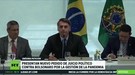 Presentan en Brasil un nuevo pedido de juicio político contra Bolsonaro por la gestión de la pandemia