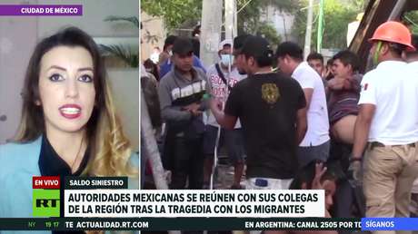 Autoridades mexicanas se reúnen con colegas de la región tras la tragedia vial de migrantes