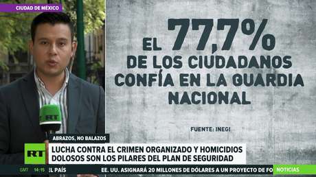 El plan de seguridad en México se lanza contra el crimen organizado y los homicidios dolosos