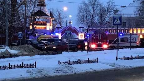 Varios heridos tras detonar un hombre un artefacto explosivo en el territorio de un convento en la provincia de Moscú