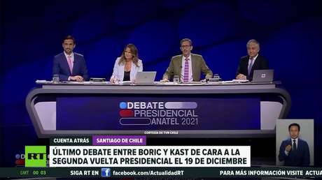 Chile: Último debate entre Boric y Kast de cara a la segunda vuelta presidencial