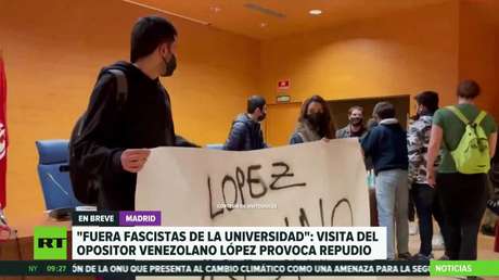 Nueva reacción de repudio a un evento con la participación de Leopoldo López