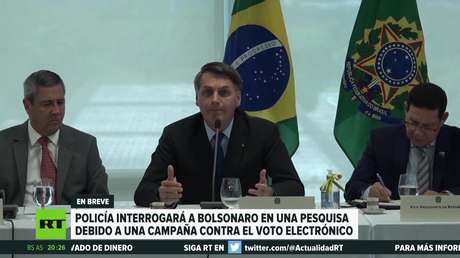 Brasil: La Policía interrogará a Bolsonaro en una pesquisa por una campaña contra el voto electrónico