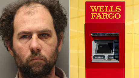 Roba un banco y deposita el dinero en un cajero automático al salir a la calle