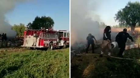 VIDEOS: La explosión de un polvorín causa la destrucción de una vivienda en el estado mexicano de Hidalgo