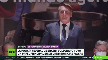 Autoridades de Brasil concluyen que Bolsonaro tuvo un papel principal en la difusión de noticias falsas sobre las elecciones