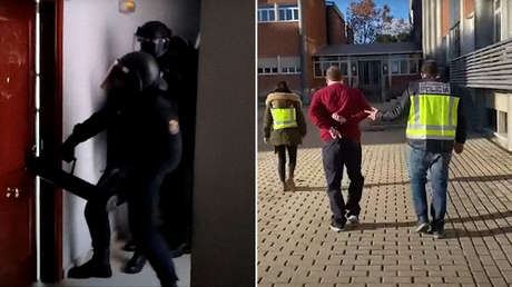 VIDEO: Momento en que detienen en España a un fugitivo que llevaba escondido cuatro años en una vivienda tras ser condenado por violar a un niño