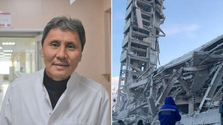 "Había una sola opción": un médico salva a un obrero atrapado bajo escombros a -25 ºC amputándole las piernas con un cuchillo y sin anestesia