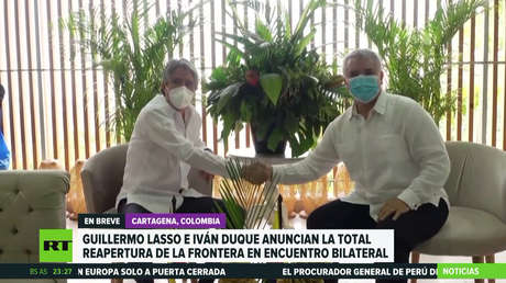 Los mandatarios de Colombia y Ecuador anuncian la total reapertura de la frontera en encuentro bilateral