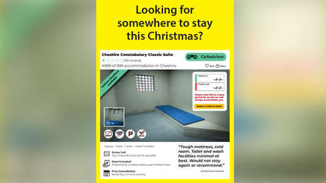 La Policía británica envía una 'tarjeta navideña' a los criminales (y los 'invita' a pasar las fiestas tras las rejas si vuelven a violar la ley)