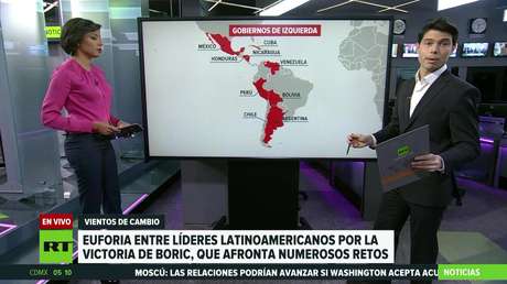 Euforia entre líderes latinoamericanos por la victoria de Boric, que afronta numerosos retos