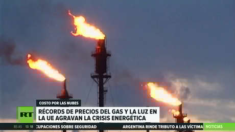 Registran récords de precios de gas y luz en Europa