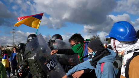 Un mural alusivo a los abusos policiales y financiado por la Alcaldía de Bogotá genera polémica en Colombia
