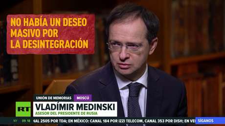 Asesor del presidente ruso: "No había un deseo masivo por la desintegración de la URSS"