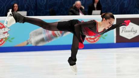 La patinadora Kamila Valíeva se corona a sus 15 años como campeona de Rusia (VIDEO)