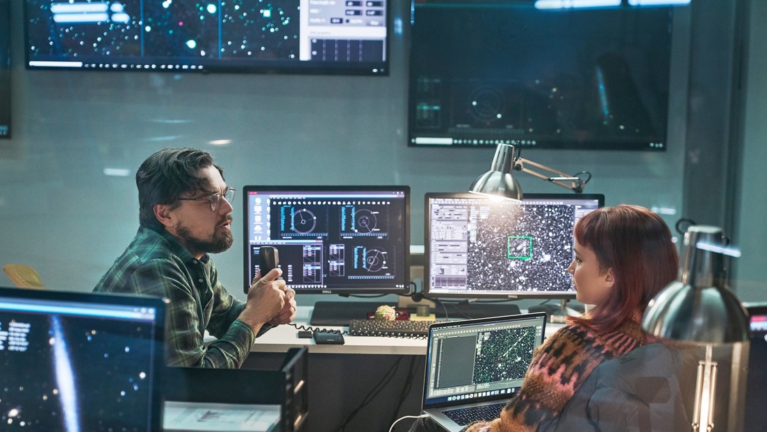 La melancólica y emotiva frase final de 'No miren arriba' fue una idea improvisada por Leonardo DiCaprio