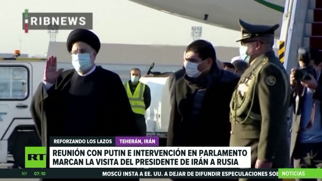 Una reunión con Putin e intervención en el Parlamento marcan la agenda de la visita del presidente de Irán a Rusia
