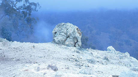 Un incendio subterráneo arde sin control desde hace al menos 6.000 años en una reserva natural de Australia