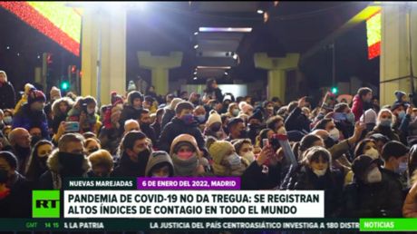 Se registran altos índices de contagio de covid-19 en todo el mundo