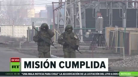 Las fuerzas de paz de la OTSC preparan su retirada de Kazajistán tras restablecer el orden