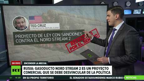 Rusia destaca que el gasoducto Nord Stream 2 es un proyecto comercial que se debe desvincular de la política