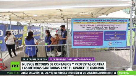 Nuevos récords de contagios y protestas contra las medidas sanitarias ante el avance de la variante ómicron