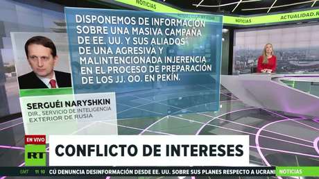 Rusia denuncia una campaña dirigida desde EE.UU. para denigrar los JJ. OO. de Invierno de Pekín