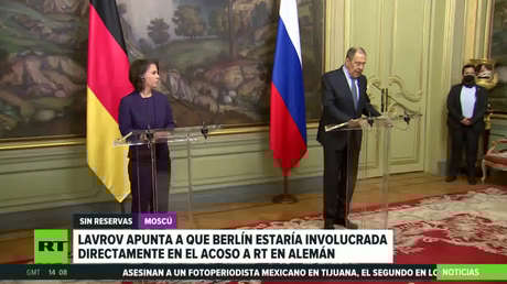 Lavrov afirma que las autoridades de Alemania estarían detrás del acoso a RT en el país