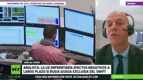 La posible exclusión de Rusia del SWIFT podría afectar a la economía europea e independizar al país del dólar