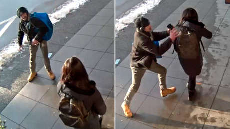 Un hombre perpetra un "inquietante ataque" contra una joven asiática en Canadá y la Policía pide ayuda para identificarlo (VIDEO)