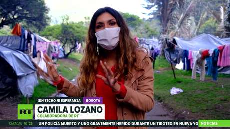 Colombia: indígenas desplazados por violencia en su contra cumplen cuatro meses viviendo en un parque