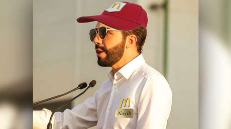 ¿De presidente a trabajador de McDonald's? La irónica reacción de Bukele ante el desplome de la cotización del bitcóin