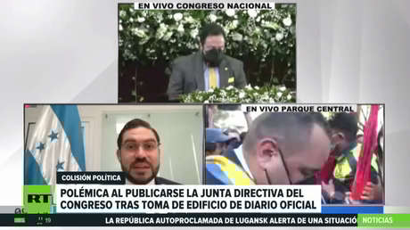 Dos presidentes participan en actos de inauguración de la primera legislatura en Honduras